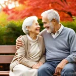 Home 16 평균수명과 불임 - **Prompt 1: Joyful Golden Years**
"An elderly, diverse couple, both in their late 70s, radiating...